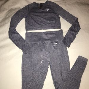 Gym Shark Vital Seamless Legging and Long Sleeve